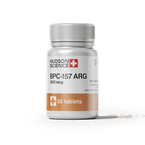 BPC-157 ARG - 500mcg x 50 Tablets - Hudson Science